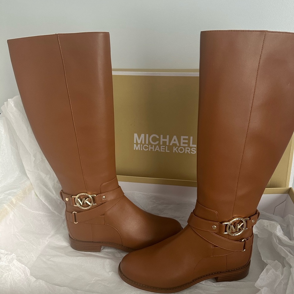 MICHAEL MICHAEL KORS
Rory Leather Riding Boot  👢
